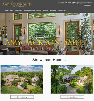 Real Estate Website Design Custom work